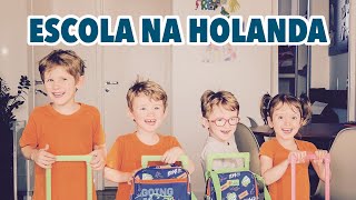 RESPONDENDO 6 PERGUNTAS SOBRE A ESCOLA NA HOLANDA Trigemeos em sala juntos ou se