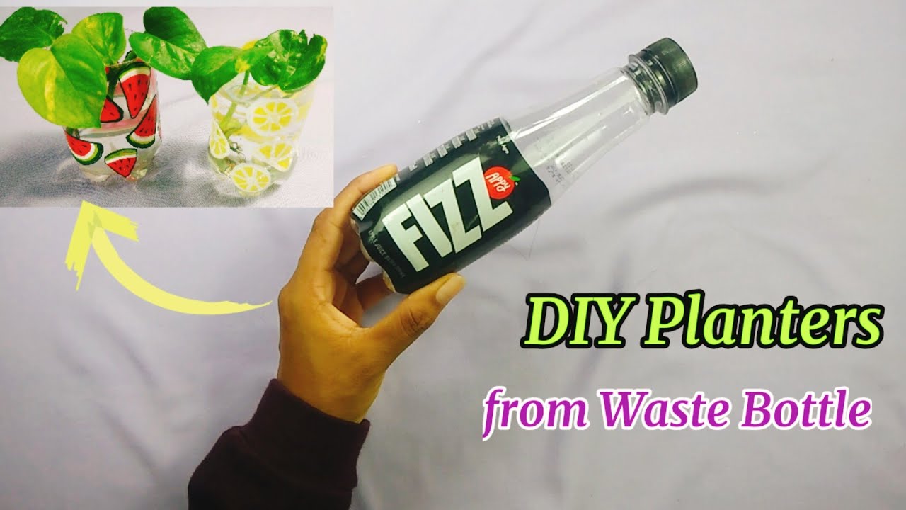 DIY Planters from waste material waste material reuse how to make planters at home home