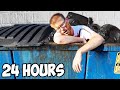 Spending 24 Hours in a Dumpster Challenge