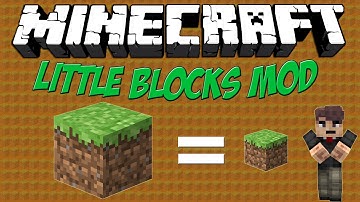 Minecraft Mods - Little Blocks Mod 1.5.2: AWWH! SUCH A CUTE DIRT BLOCK!