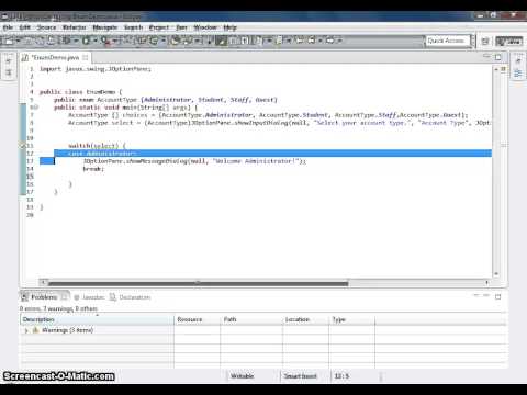 enum SwitchCase