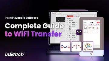 How to Use the Newly Upgraded Institch WiFi Transfer Software to Upload Embroidery Files