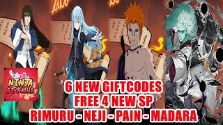 Ninja Six Paths & 6 New Giftcodes April - Free 4 New SP Anime Android Game