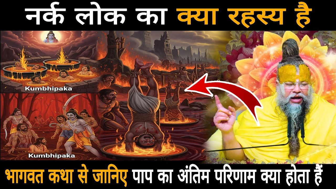 नर्क लोक का क्या रहस्य है,नरक क्या है? भागवत कथा से जानिए पाप का अंतिम परिणाम क्या होता है