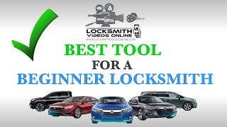 best tool for beginner locksmith - locksmith videos online benefits