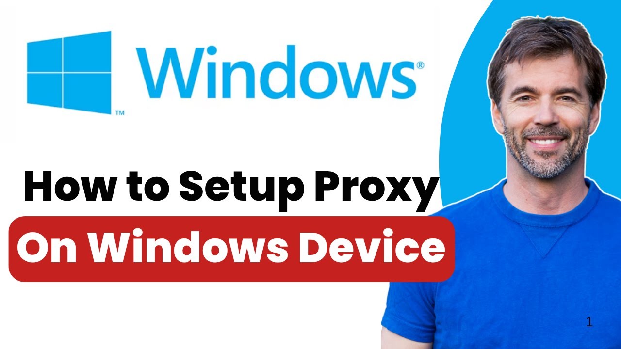 How to Setup Proxy on Windows Device - YouTube