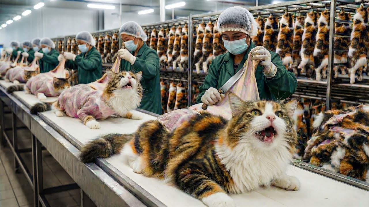 Calico Maine Coon Leather Manufacturing Process | Calico Maine Coon Leather Factory