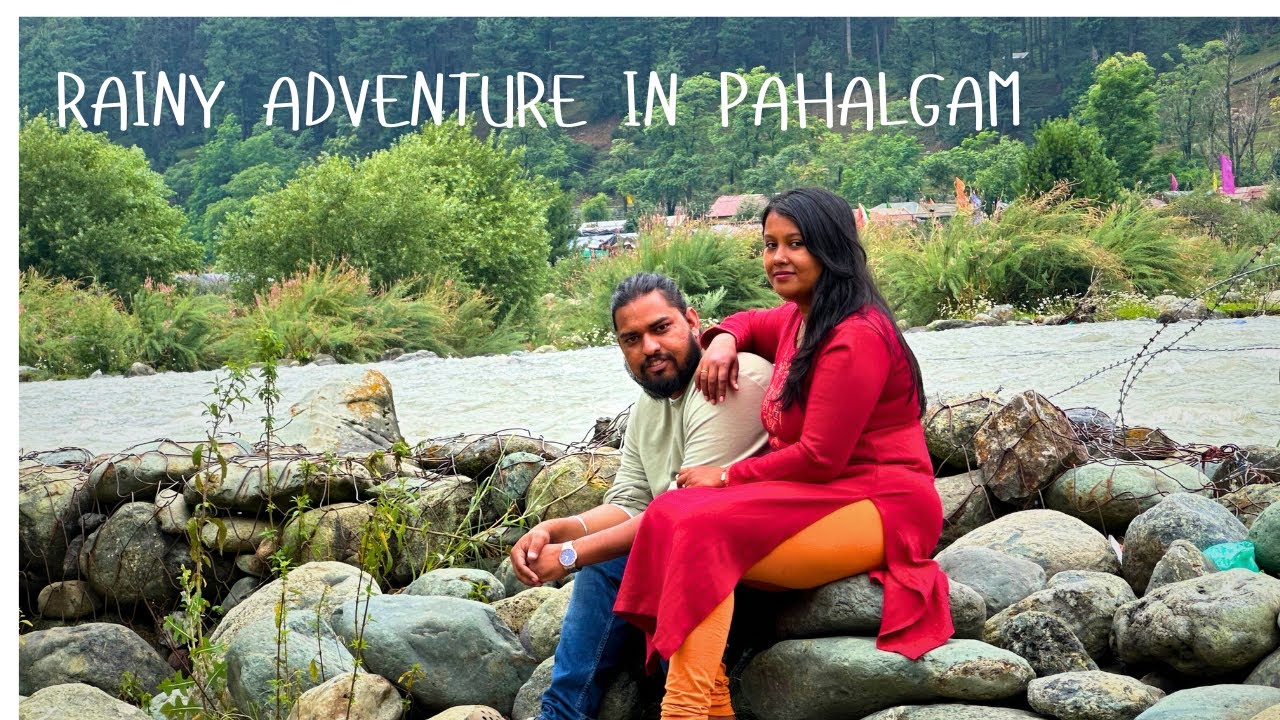 Exploring Pahalgam in Rain | Betab Valley, Mamal Temple, Kashmiri Dress & Cab Overcharge Story