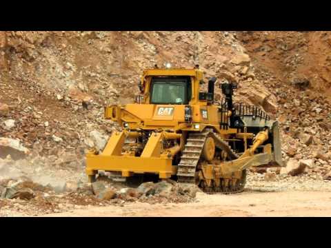 Cat® D10T2 Large Dozer Ripping