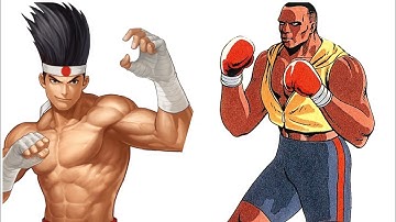 Joe Higashi vs Michael Max _ fatal Fury