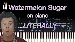 Harry Styles - Watermelon Sugar [Audio Illusion] Can a piano trick your mind