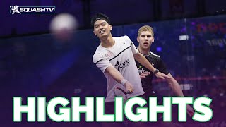 Outrageous Bit of Touch | Ng v Farkas | VITAGEN Singapore Squash Open 2023 | RD1 HIGHLIGHTS