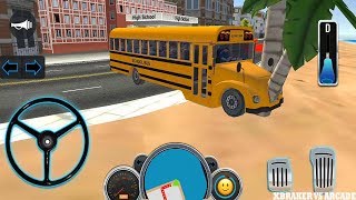 School Bus Driver Simulator | Bus Transporter Game - Android Game Play HD # Ep2 screenshot 4
