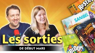 Les sorties jeux de société de début mars