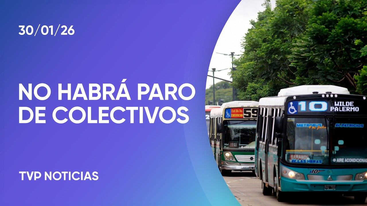 No hay paro de colectivos: empresas y la UTA llegaron a un acuerdo ...