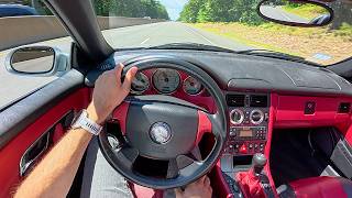 RARE 1999 Mercedes Benz SLK 230 RENNTECH Manual - Driving The German Supercharged Miata (POV)