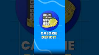Calorie Deficit Explained in 60 Seconds | The Real Secret to Fat Loss #shorts