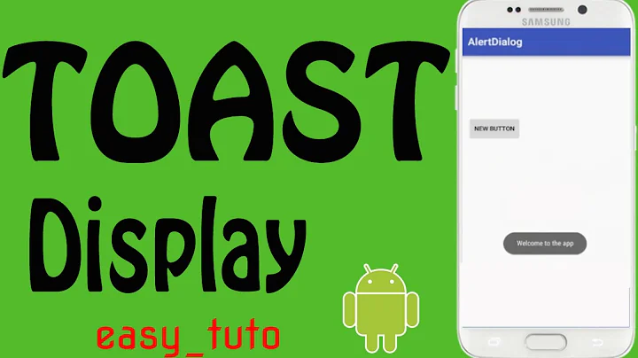 Toast Message in Android App | Android Studio Tutorial (Beginners) HD | All About Android