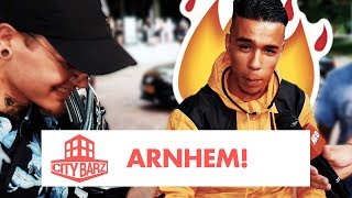 WELKE STRAAT RAPPER SPIT VUUR IN ARNHEM? | CITY BARZ #02