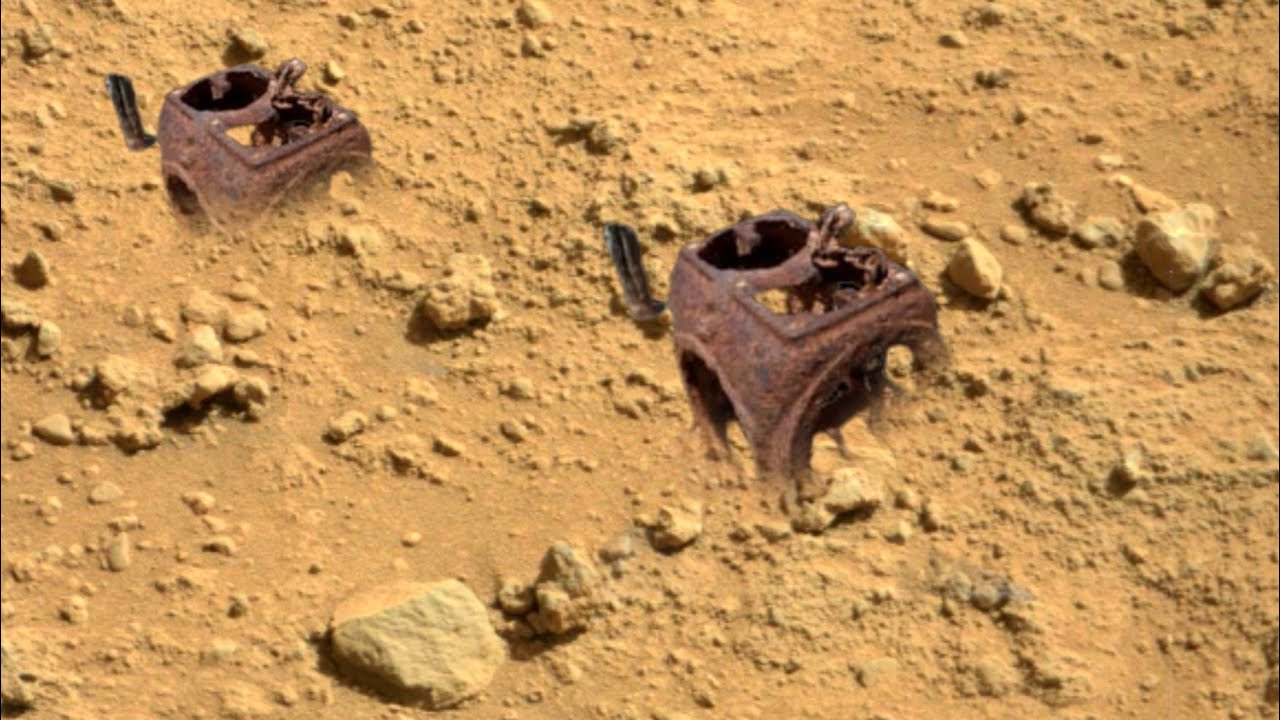 Mars rover found strange objects in the surface of mars! Mars real ...