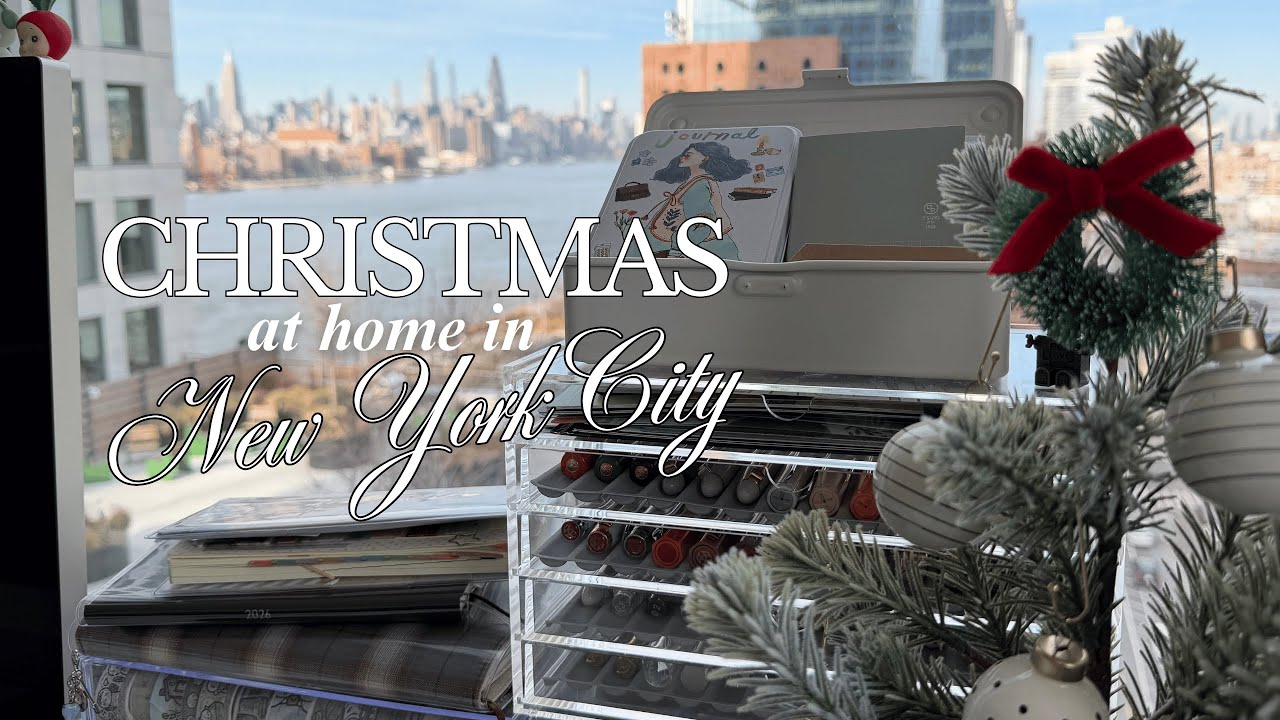 Рождество в Нью-Йорке 🎄 | Покупка канцелярских товаров, осмотр достопримечательностей и планирова...