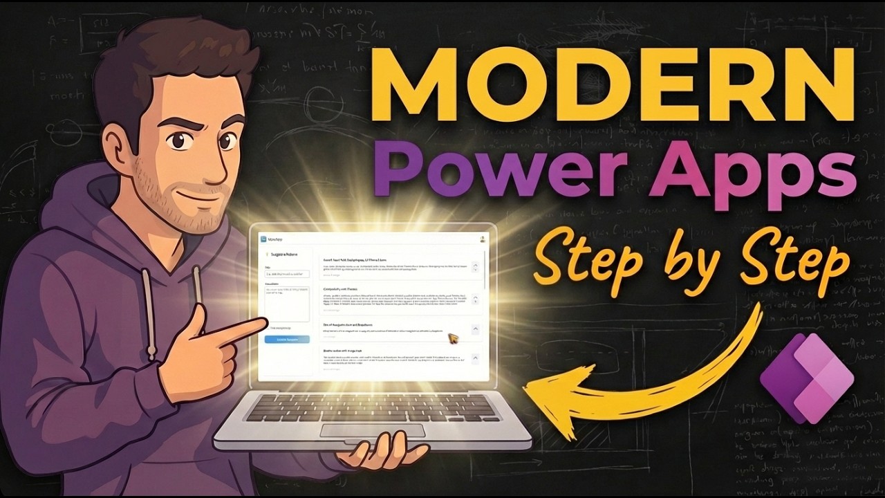 From Idea to Modern App: Power Apps Full Tutorial