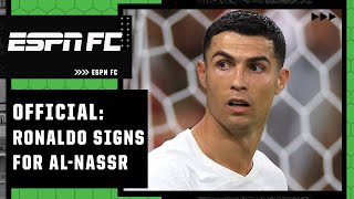 : Cristiano Ronaldo joins Al-Nassr! ‘It’s a sad end to his amazing career!’ | ESPN FC