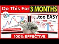  100 effective do this strategy for 3 months to become a profitable  pro trader