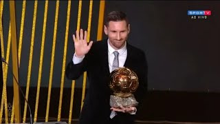 Messi Ganha A 6 Bola De Ouro E Impressiona O Mundo Com Sua Humildade