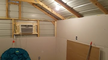 Man cave build part 3