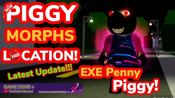 How to get the *EXE PENNY PIGGY* in ROBLOX FIND THE PIGGY MORPHS! Update 10 EXE penny Piggy Location