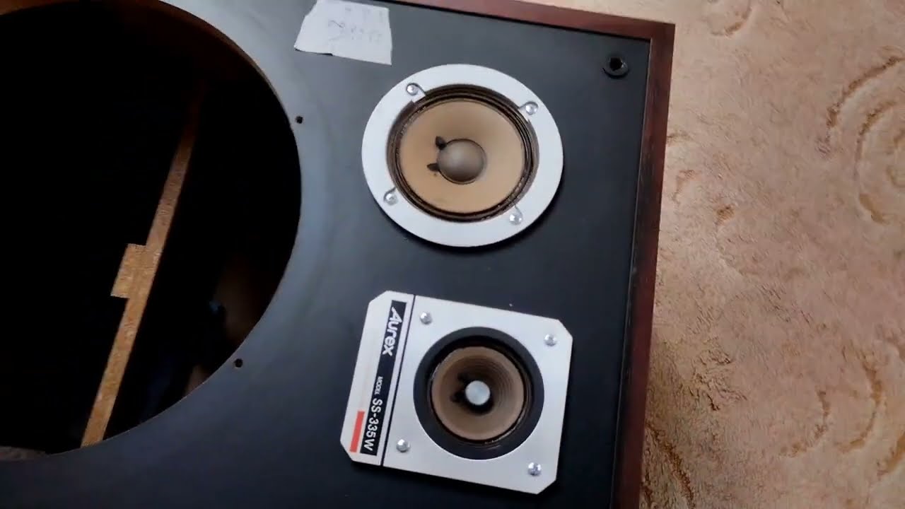 Aurex-335W - акустический собес. - YouTube