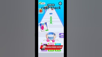 cake stack gameplay Lv 131 #shorts #youtubeshorts #trendingshorts #cakestack #viralgame