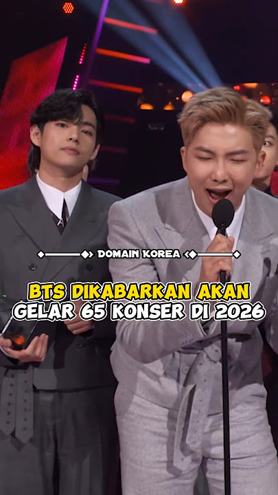 BTS Dikabarkan Akan Gelar 65 Konser di 2026 #kpop #shorts