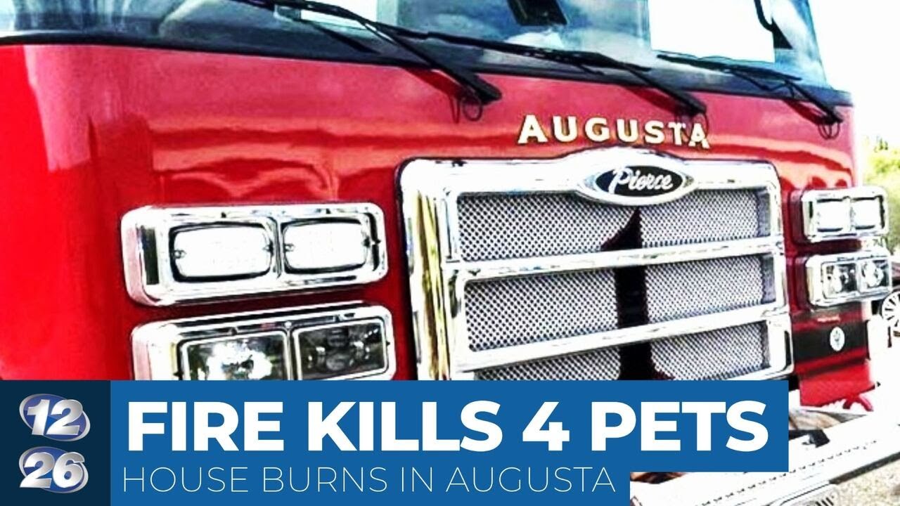 4 pets die in Augusta house fire on Eidson Drive - YouTube