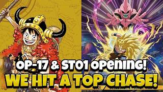 One Piece OP17 & DB super Story Booster box OPENING! We hit a MANGA!!!