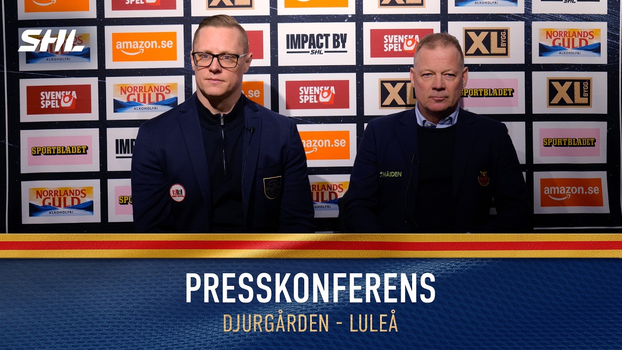 PRESSKONFERENS 🎙️ | DIF-Luleå 4-1