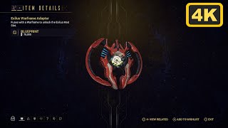 How to get Exilus Warframe adapter