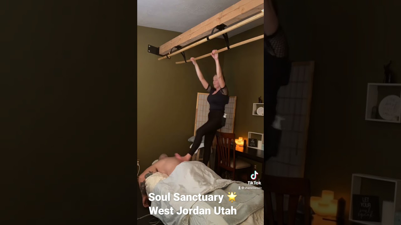 Ashiatsu Massage Upper Body only.  Ashi, West Jordan Utah.  Deep tissue Massage.