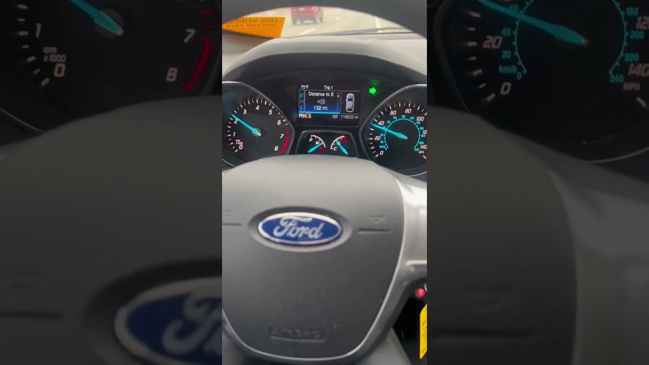 16 Ford Escape Trans Issue