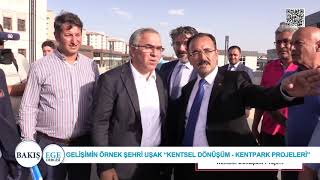 Uşak Geli̇şi̇mi̇n Örnek Şehri̇ Uşak Kentsel Dönüşüm Kentpark Projeleri̇