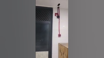 Fire Alarm System Smoke Detector testing hooter Manual Call Point Cable Work #sewpservices #testing