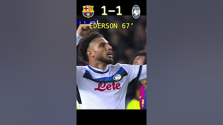 Barcelona vs Atalanta 2-2 #football #shorts #soccer #messi #ronaldo #bestgoal #barcelona  #atalanta
