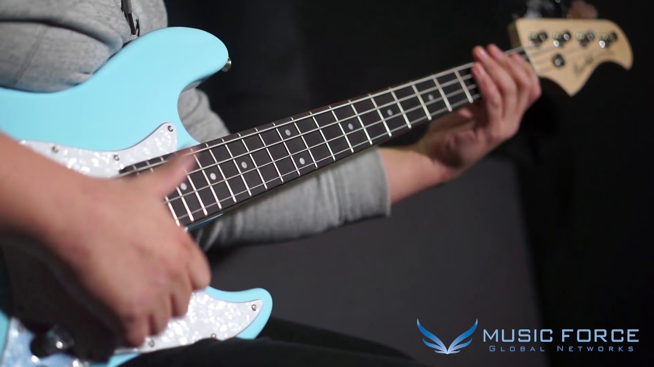 MusicForce] Bacchus Universe Series WJB basses Demo - Slap - YouTube