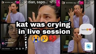 Kat crying on live for kevin with Sapna 😭😭🥺🥺