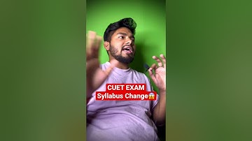 CUET 2023 UPDATE 🔥 Change in Final Syllabus?