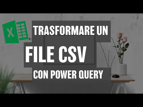 Video: Come unire i file CSV in Excel?