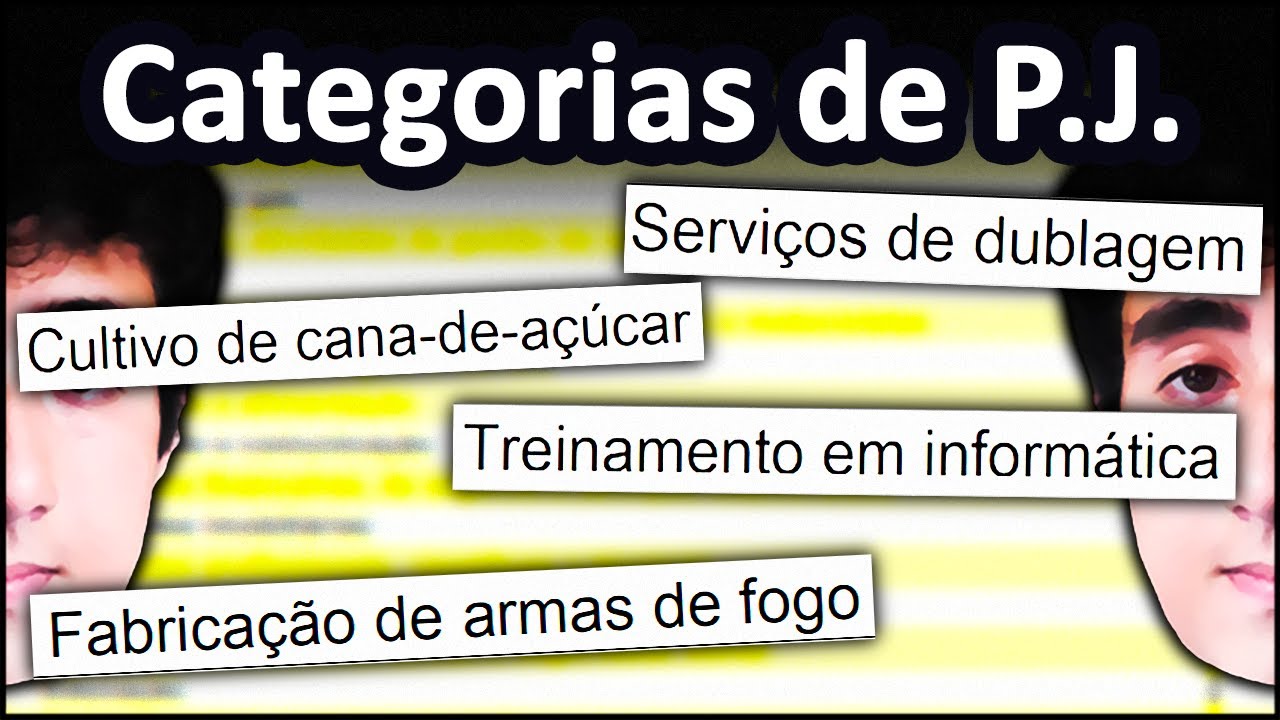 Felps e MeiaUm lendo TODAS AS ATIVIDADES de PJ (CNAE) 📝