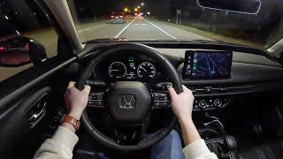 Honda HR-V EX-L 2023 - Video Sudut Pandang Pengemudi Malam (Audio Binaural)