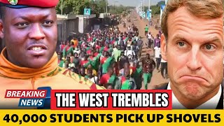 Traore's Initiative: When 40,000 Students of Burkina Faso Pick Up Shovels, The West Trembles